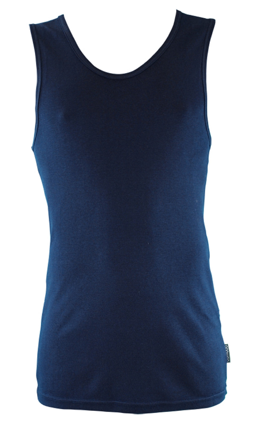 Men's Bamboo Singlet - Navy Blue